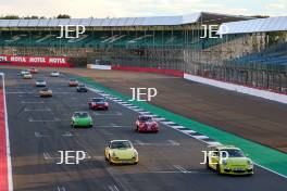 Silverstone Festival, Silverstone 2023 25th-27th August 2023  Free for editorial use only   Porshe Car Parade