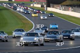 Silverstone Festival, Silverstone 2023 25th-27th August 2023  Free for editorial use only   Porshe Car Parade