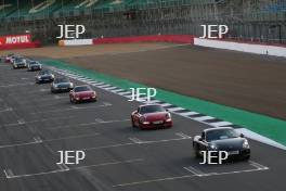 Silverstone Festival, Silverstone 2023 25th-27th August 2023  Free for editorial use only   Porshe Car Parade