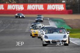 Silverstone Festival, Silverstone 2023 25th-27th August 2023  Free for editorial use only   Porshe Car Parade