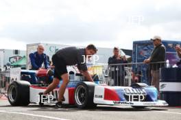 Silverstone Festival, Silverstone 2023 25th-27th August 2023 Free for editorial use only 24 Adrian Langridge - Lola T360