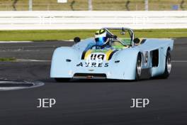 Silverstone Festival, Silverstone 2023 25th-27th August 2023 Free for editorial use only  119 Chris Porritt / Ed Thurston - Chevron B19 