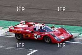 Silverstone Festival, Silverstone 2023 25th-27th August 2023 Free for editorial use only  14 David Hart / Olivier Hart - Ferrari 512M 