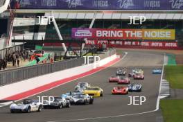 Silverstone Festival, Silverstone 2023 25th-27th August 2023 Free for editorial use only  96 John Spiers / Nigel Greensall - McLaren M1B 