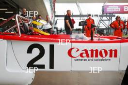 Silverstone Festival, Silverstone 2023 25th-27th August 2023 Free for editorial use only  21 Pascal Gerbout - Chevron B21  