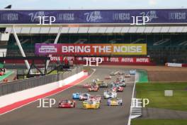 Silverstone Festival, Silverstone 2023 25th-27th August 2023 Free for editorial use only  Start of the race  