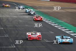 Silverstone Festival, Silverstone 2023 25th-27th August 2023 Free for editorial use only  21 Pascal Gerbout - Chevron B21  