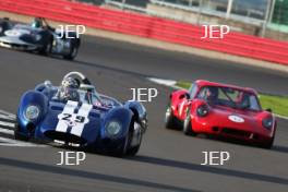 Silverstone Festival, Silverstone 2023 25th-27th August 2023 Free for editorial use only  29 Keith Ahlers / Billy Bellinger - Cooper Monaco King Cobra 