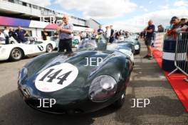 Silverstone Festival, Silverstone 2023 25th-27th August 2023 Free for editorial use only 144 Paul Pochciol / James Hanson - Jaguar D-type