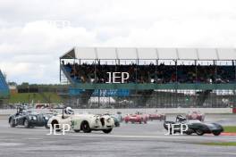 Silverstone Festival, Silverstone 2023 25th-27th August 2023 Free for editorial use only 34 Christopher Scholey - Jaguar XK120