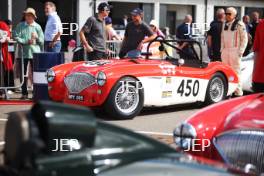 Silverstone Festival, Silverstone 2023 25th-27th August 2023 Free for editorial use only 450 Paul Mortimer / Jonathan Mortimer - Austin-Healey