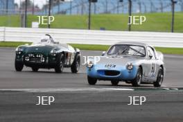 Silverstone Festival, Silverstone 2023 25th-27th August 2023 Free for editorial use only 60 Gregory Heacock / Gillian Carr - Austin-Healey Sebring Sprite