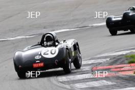 Silverstone Festival, Silverstone 2023 25th-27th August 2023 Free for editorial use only 20 Rudiger Friedrichs - Jaguar C-type