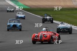 Silverstone Festival, Silverstone 2023 25th-27th August 2023 Free for editorial use only 120 Chris Keith-Lucas / Kerry Wilson - Jaguar XK120 Roadster