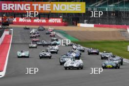 Silverstone Festival, Silverstone 2023 25th-27th August 2023 Free for editorial use only Race Start