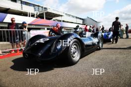 Silverstone Festival, Silverstone 2023 25th-27th August 2023 Free for editorial use only 152 John Spiers / Nigel Greensall - Lister Jaguar Knobbly