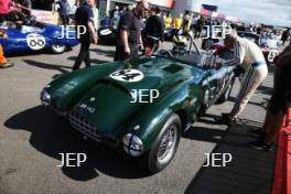 Silverstone Festival, Silverstone 2023 25th-27th August 2023 Free for editorial use only 84 Rick Willmott / Joe Willmott - Jaguar XK140 Gomm Special