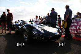 Silverstone Festival, Silverstone 2023 25th-27th August 2023 Free for editorial use only 144 Paul Pochciol / James Hanson - Jaguar D-type