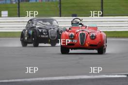 Silverstone Festival, Silverstone 2023 25th-27th August 2023 Free for editorial use only 120 Chris Keith-Lucas / Kerry Wilson - Jaguar XK120 Roadster