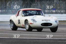 Silverstone Festival, Silverstone 2024. 23rd-25th August 2024 Free for editorial use only 24 Adrian Newey - Harrison Newey - Jaguar E-type 