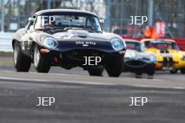 Silverstone Festival, Silverstone 2024. 23rd-25th August 2024 Free for editorial use only 23 Alex Brundle - Gary Pearson - Jaguar E-type 