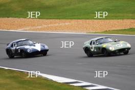 Silverstone Festival, Silverstone 2024. 23rd-25th August 2024 Free for editorial use only 41 David Hart - Olivier Hart - Iso Griffo and 192 Julian Thomas - Shelby American Cobra Daytona 