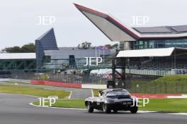 Silverstone Festival, Silverstone 2024. 23rd-25th August 2024 Free for editorial use only 23 Alex Brundle - Gary Pearson - Jaguar E-type 