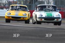 Silverstone Festival, Silverstone 2024. 23rd-25th August 2024 Free for editorial use only 13 Shaun Lynn - Maxwell Lynn - Lotus Elan 