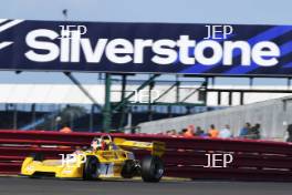 Silverstone Festival, Silverstone 2024. 23rd-25th August 2024 Free for editorial use only  7 Christopher Hodgen - Chevron B38 