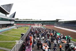 Silverstone Festival, Silverstone 2024. 23rd-25th August 2024 Free for editorial use only  Grid