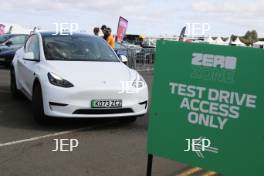 Silverstone Festival, Silverstone 2024. 23rd-25th August 2024 Free for editorial use only  Tesla