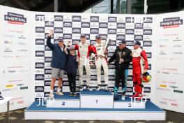 Silverstone Festival, Silverstone 2024, 23rd-25th August 2024. Free for editorial use only. Podium