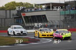 Silverstone Festival, Silverstone 2024, 23rd-25th August 2024. Free for editorial use only. 66 Julian Dye - Charlie Dye - Ferrari 488 Evo Challenge 