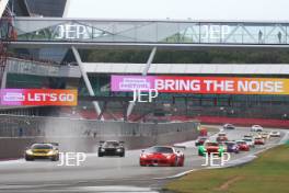 Silverstone Festival, Silverstone 2024, 23rd-25th August 2024. Free for editorial use only. 51 Jonathan Mitchell - Ferrari 458 GT3 EVO 