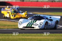 Silverstone Festival, Silverstone 2024, 23rd-25th August 2024. Free for editorial use only. 23 Gary Pearson - Alex Brundle - Lola T70 Mk3B 