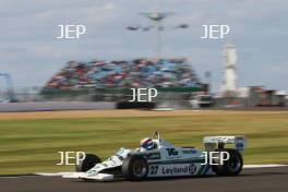 Silverstone Festival, Silverstone 2024, 23rd-25th August 2024. Free for editorial use only. Williams FW07