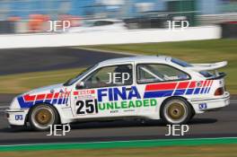 Silverstone Festival, Silverstone 2024, 23rd-25th August 2024. Free for editorial use only. 251 Alastair Davidson - Alastair Davidson Jnr - Ford Sierra Cosworth RS500 