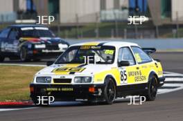 Silverstone Festival, Silverstone 2024, 23rd-25th August 2024. Free for editorial use only. 85 Daniel Brown - Ford Sierra Cosworth RS500 