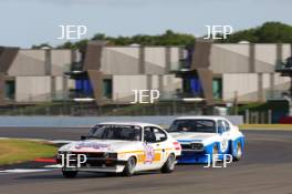 Silverstone Festival, Silverstone 2024, 23rd-25th August 2024. Free for editorial use only. 7 James Slaughter - Ford Capri MkIII 