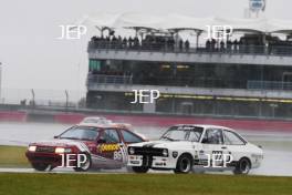 Silverstone Festival, Silverstone 2024, 23rd-25th August 2024. Free for editorial use only. 377 Ian Guest - Frank Guest - Ford Escort RS1800 