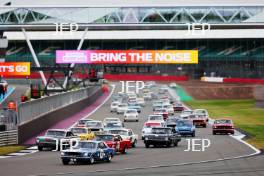 Silverstone Festival, Silverstone 2024. 23rd-25th August 2024 Free for editorial use only Race Start