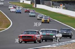 Silverstone Festival, Silverstone 2024. 23rd-25th August 2024 Free for editorial use only 63 John Davison - Ford Mustang 