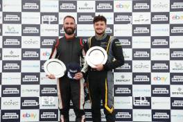 Silverstone Festival, Silverstone 2024. 23rd-25th August 2024 Free for editorial use only Podium - 198 Jake Giddings - Paul Streather - Ford Lotus Cortina 