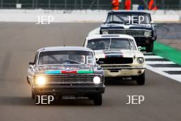 Silverstone Festival, Silverstone 2024. 23rd-25th August 2024 Free for editorial use only 10 Tom Sharp - Ford Falcon   