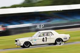 Silverstone Festival, Silverstone 2024. 23rd-25th August 2024 Free for editorial use only 47 Fred Shepherd - Bill Shepherd - Ford Mustang 