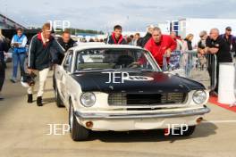 Silverstone Festival, Silverstone 2024. 23rd-25th August 2024 Free for editorial use only 116 Mark Mathieson - Henry Mann - Ford Mustang 