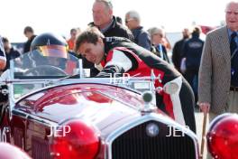 Silverstone Festival, Silverstone 2024. 23rd-25th August 2024 Free for editorial use only. 88 Martin Halusa - Alfa Romeo 8C 2300 Zagato 