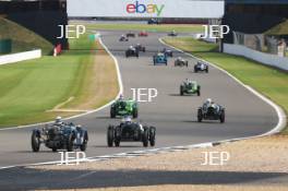 Silverstone Festival, Silverstone 2024. 23rd-25th August 2024 Free for editorial use only. BRDC 500 for MRL Pre-War Sports Cars