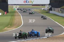 Silverstone Festival, Silverstone 2024. 23rd-25th August 2024 Free for editorial use only. BRDC 500 for MRL Pre-War Sports Cars