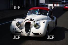 Silverstone Festival, Silverstone 2024. 23rd-25th August 2024 Free for editorial use only 28 Oliver Marcais - Nick Finburgh - Jaguar XK120 